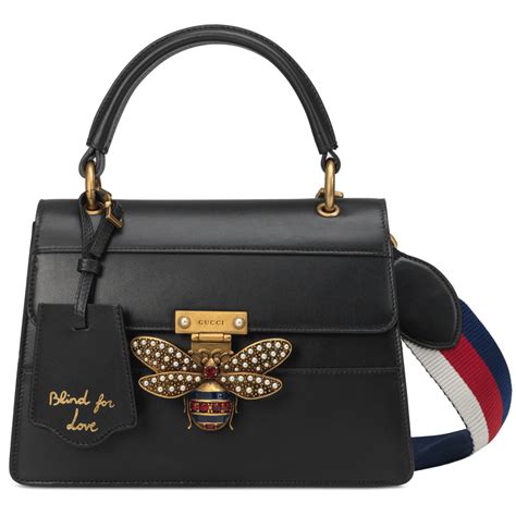 gucci queen margaret bee bag